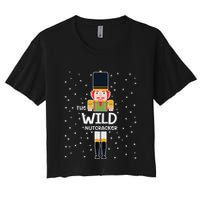 Wild Nutcracker Family Matching Funny Pajama Crop Top