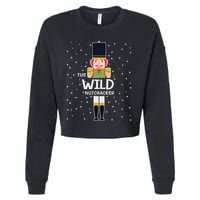 Wild Nutcracker Family Matching Funny Pajama Cropped Pullover Crew
