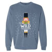Wild Nutcracker Family Matching Funny Pajama Garment-Dyed Sweatshirt