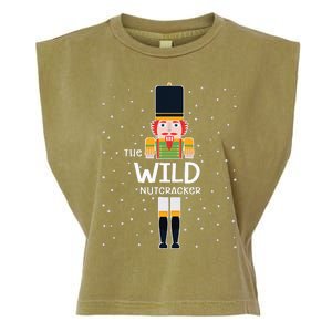 Wild Nutcracker Family Matching Funny Pajama Garment-Dyed Women's Muscle Tee