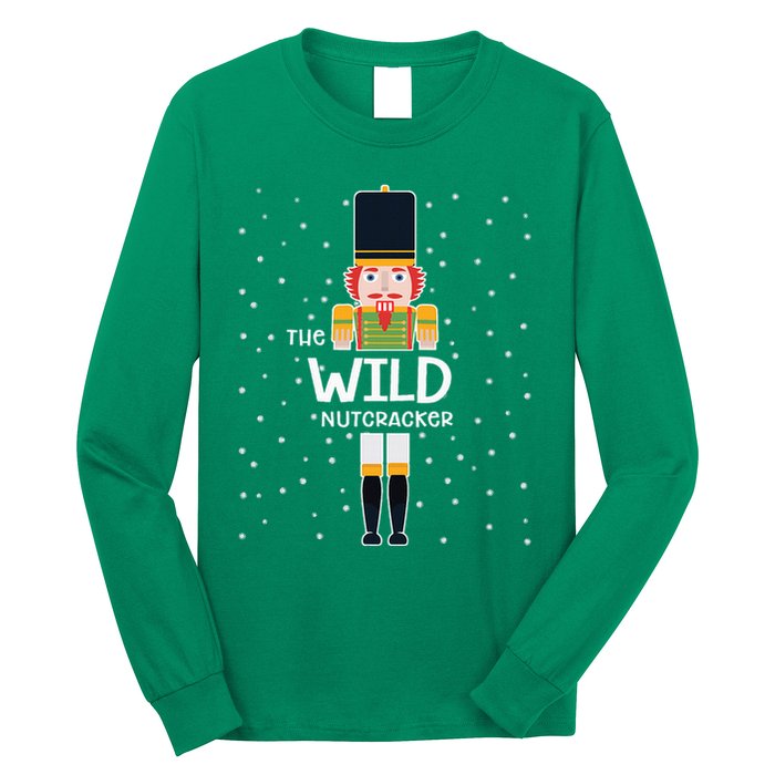 Wild Nutcracker Family Matching Funny Pajama Long Sleeve Shirt