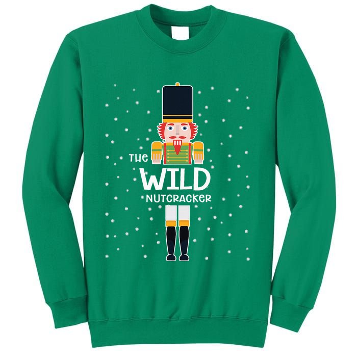 Wild Nutcracker Family Matching Funny Pajama Sweatshirt