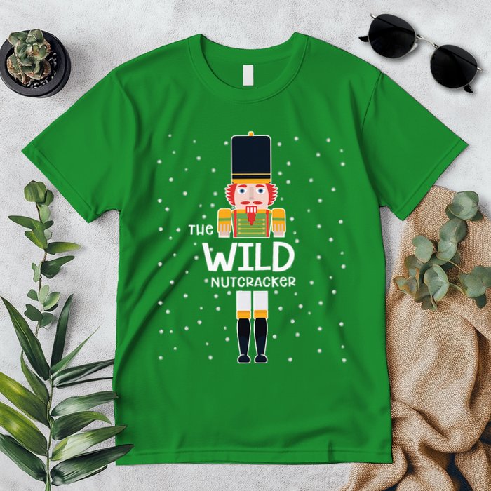 Wild Nutcracker Family Matching Funny Pajama Premium T-Shirt