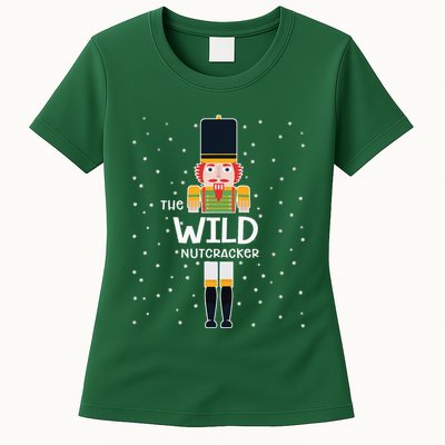 Wild Nutcracker Family Matching Funny Pajama Womens T-Shirt