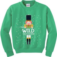 Wild Nutcracker Family Matching Funny Pajama Kids Sweatshirt
