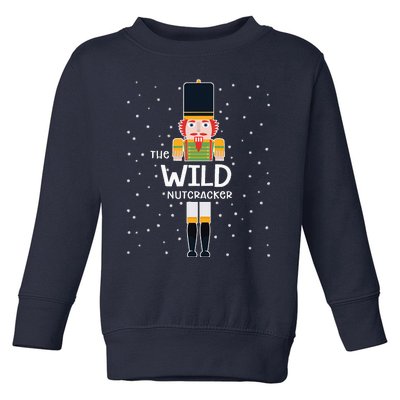 Wild Nutcracker Family Matching Funny Pajama Toddler Sweatshirt