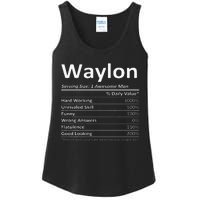 W.A.Y.L.O.N Nutrition Funny Birthday Personalized Name Ladies Essential Tank