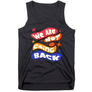 WeRe Not Going Back Kamala Harris Tim Walz Waltz 2024 Tank Top