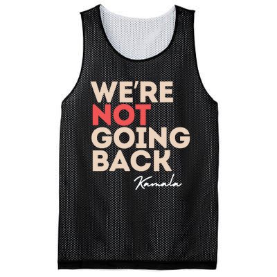 Were Not Going Back Mesh Reversible Basketball Jersey Tank