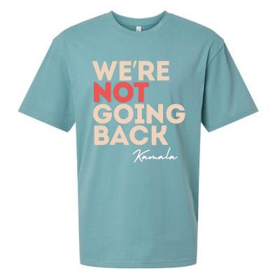 Were Not Going Back Sueded Cloud Jersey T-Shirt