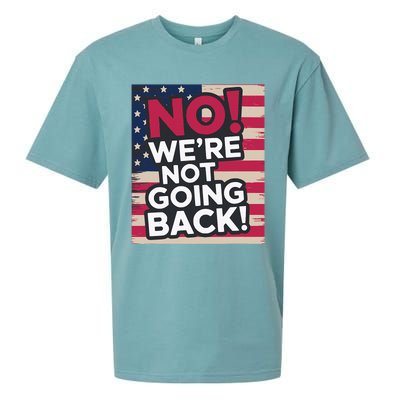 We’Re Not Going Back! 2024 Vote For Kamala Harris President Sueded Cloud Jersey T-Shirt