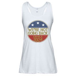 Were Not Going Back Kamala Harris 2024 Campaign Ladies Essential Flowy Tank