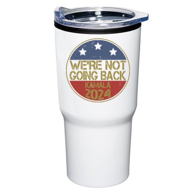 Were Not Going Back Kamala Harris 2024 Campaign Tumbler