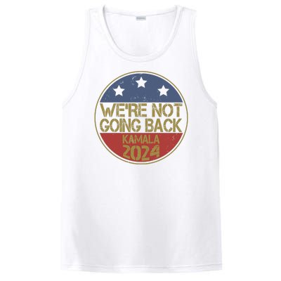 Were Not Going Back Kamala Harris 2024 Campaign PosiCharge Competitor Tank