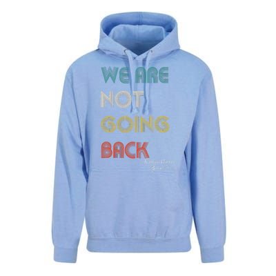 WeRe Not Going Back Vote For 2024 President Kamalaharris Unisex Surf Hoodie