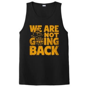 WeRe Not Going Back Vote Kamala Harris 2024 Halloween Ghost PosiCharge Competitor Tank