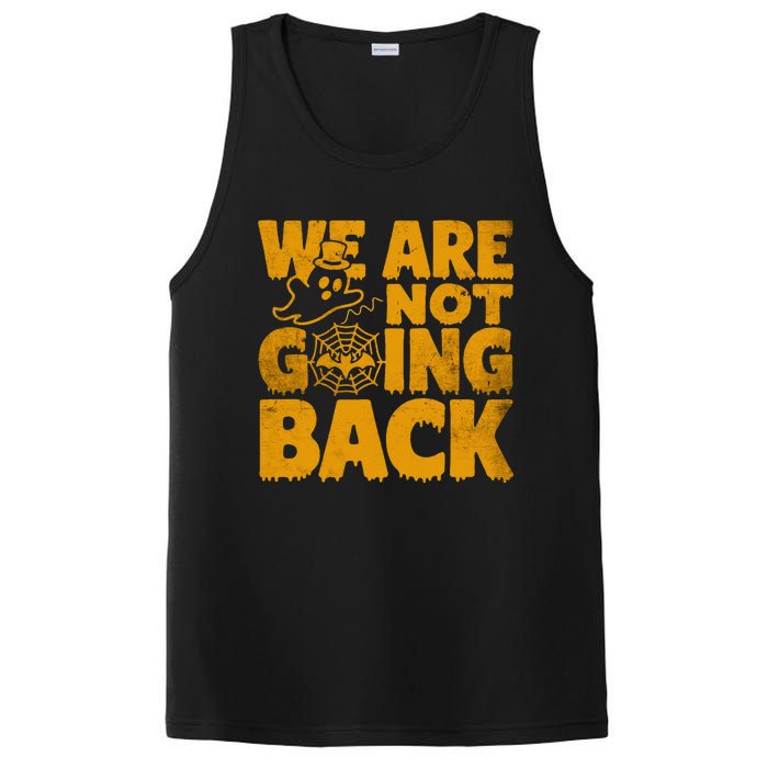 WeRe Not Going Back Vote Kamala Harris 2024 Halloween Ghost PosiCharge Competitor Tank