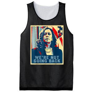 Were Not Going Back Vote For 2024 President Kamalaharris Mesh Reversible Basketball Jersey Tank