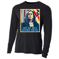 Were Not Going Back Vote For 2024 President Kamalaharris Cooling Performance Long Sleeve Crew