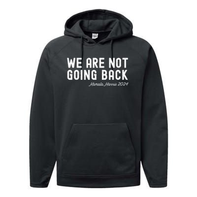 WeRe Not Going Back Performance Fleece Hoodie