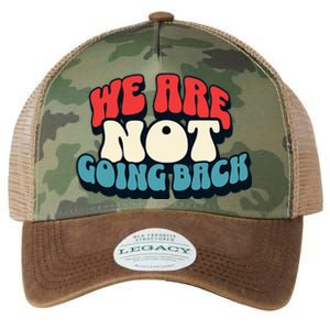 WeRe Not Going Back Vote 2024 Democracy Election President Legacy Tie Dye Trucker Hat