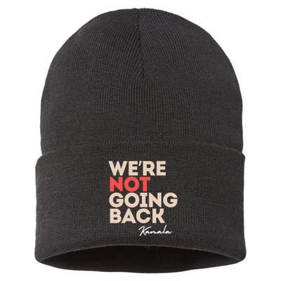 WeRe Not Going Back Sustainable Knit Beanie