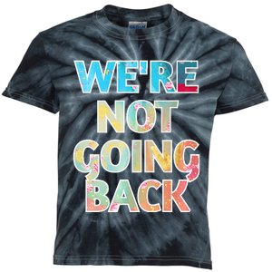 WeRe Not Going Back Kamala Harris 2024 Premium Kids Tie-Dye T-Shirt