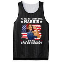 WeRe Not Going Back Vote For 2024 President Kamala Harris Mesh Reversible Basketball Jersey Tank