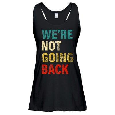 WeRe Not Going Back 2024 Ladies Essential Flowy Tank