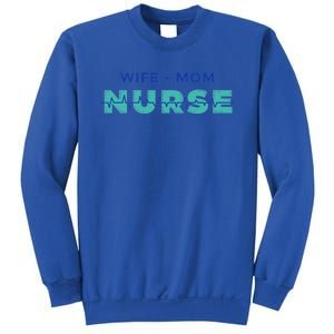 Wifemom Nurse Gift Sweatshirt