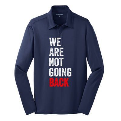 WeRe Not Going Back Silk Touch Performance Long Sleeve Polo