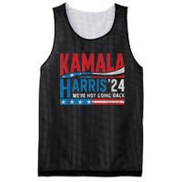 WeRe Not Going Back Vote For 2024 President Kamala Harris Mesh Reversible Basketball Jersey Tank