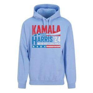 WeRe Not Going Back Vote For 2024 President Kamala Harris Unisex Surf Hoodie