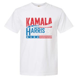 WeRe Not Going Back Vote For 2024 President Kamala Harris Garment-Dyed Heavyweight T-Shirt