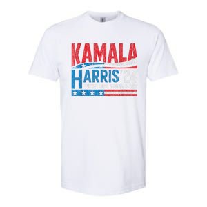 WeRe Not Going Back Vote For 2024 President Kamala Harris Softstyle CVC T-Shirt