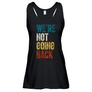 Were Not Going Back Vote Kamala Harris 2024 Ladies Essential Flowy Tank