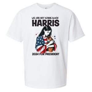 Were Not Going Back Vote For 2024 President Kamalaharris Sueded Cloud Jersey T-Shirt