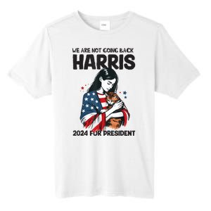 Were Not Going Back Vote For 2024 President Kamalaharris Tall Fusion ChromaSoft Performance T-Shirt