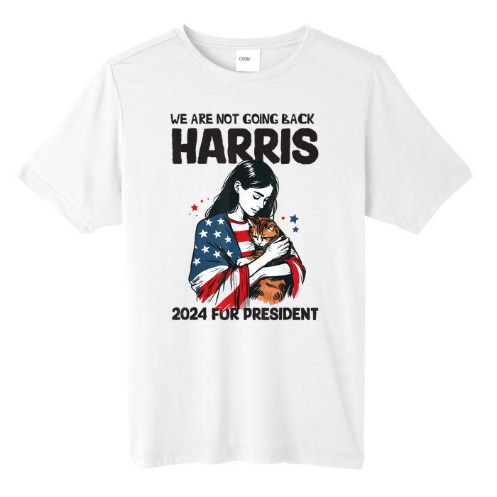 Were Not Going Back Vote For 2024 President Kamalaharris Tall Fusion ChromaSoft Performance T-Shirt