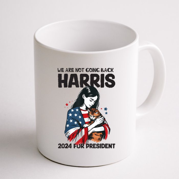 Were Not Going Back Vote For 2024 President Kamalaharris Coffee Mug