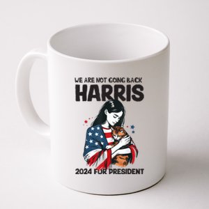 Were Not Going Back Vote For 2024 President Kamalaharris Coffee Mug