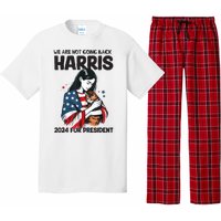 Were Not Going Back Vote For 2024 President Kamalaharris Pajama Set