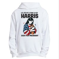 Were Not Going Back Vote For 2024 President Kamalaharris Urban Pullover Hoodie