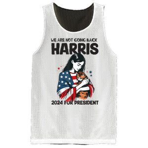 Were Not Going Back Vote For 2024 President Kamalaharris Mesh Reversible Basketball Jersey Tank