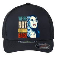 Were Not Going Back Vote For 2024 President Kamala Harris Flexfit Unipanel Trucker Cap