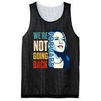 Were Not Going Back Vote For 2024 President Kamala Harris Mesh Reversible Basketball Jersey Tank