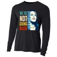 Were Not Going Back Vote For 2024 President Kamala Harris Cooling Performance Long Sleeve Crew