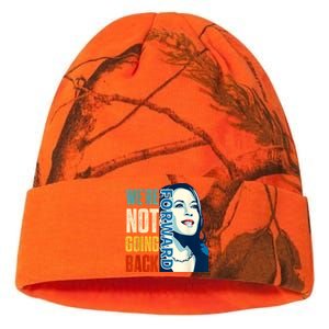 Were Not Going Back Vote For 2024 President Kamala Harris Kati Licensed 12" Camo Beanie