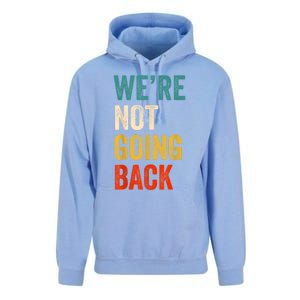 WeRe Not Going Back Vote For 2024 President Kamalaharris Unisex Surf Hoodie