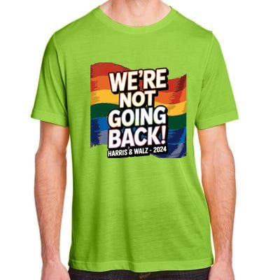 We’Re Not Going Back Pride Harris And Walz Vote In 2024 Adult ChromaSoft Performance T-Shirt